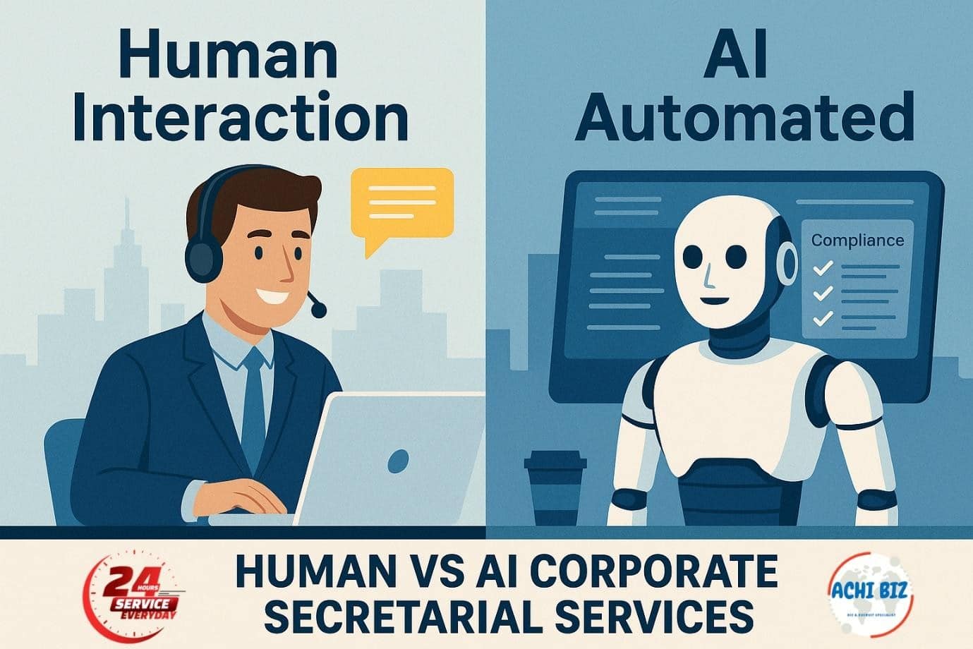 Human vs AI-Automated Corporate Secretarial Services in Singapore: Which Is Better for SMEs?