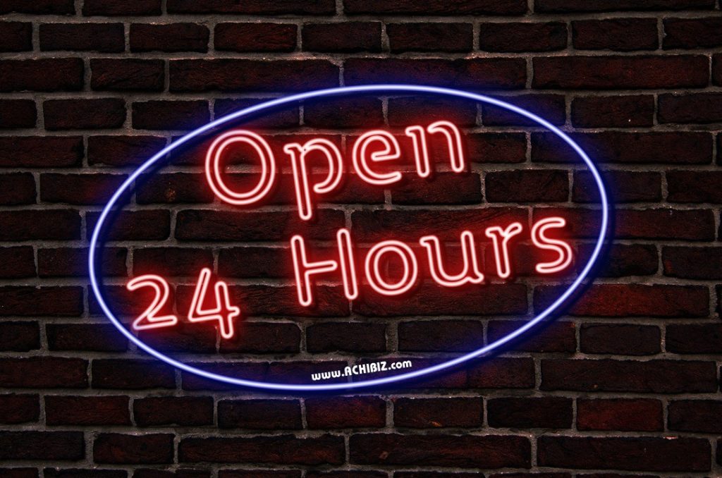 Registered Office and Working Hours