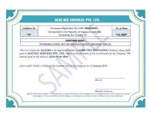 Share Certificate