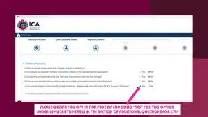 Eligibility for Pre-approved Letter of Consent (PLOC) in Singapore